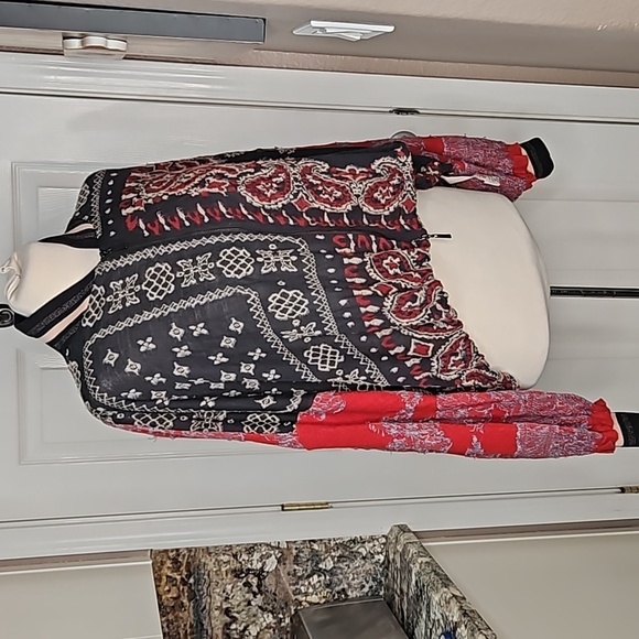 Free people crop textured zip up jacket XS - Picture 6 of 12